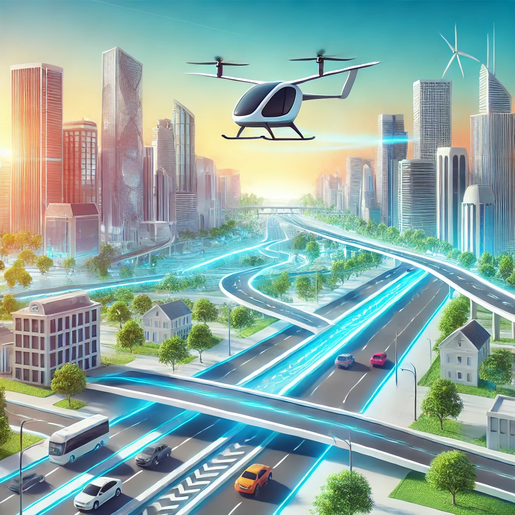 Seamless urban air mobility for a hassle-free journey